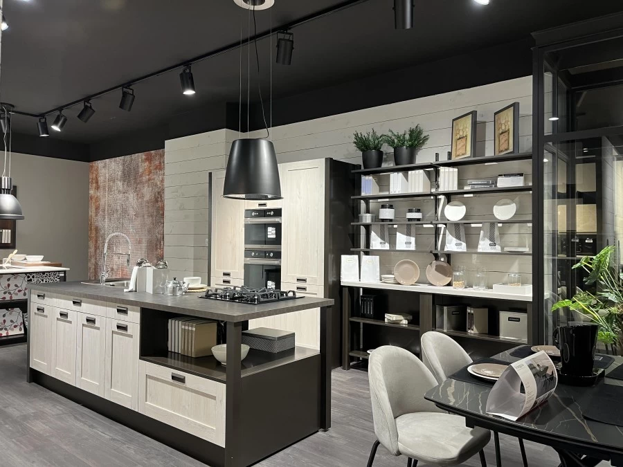 Cucina lineare Creo Kitchens Kyra telaio