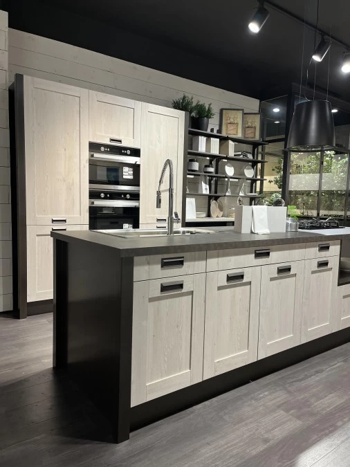 Cucina lineare Creo Kitchens Kyra telaio