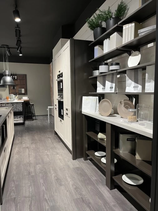 Cucina lineare Creo Kitchens Kyra telaio