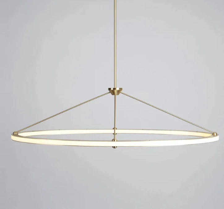 Lampada sospesa Roll & Hill Halo Oval Pendant