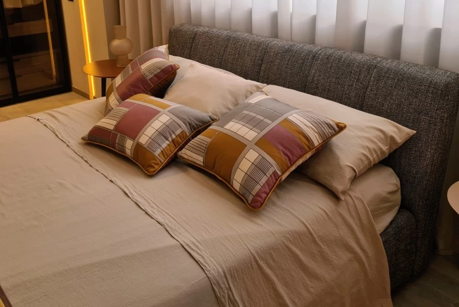 Letto matrimoniale con contenitore Lema WARP