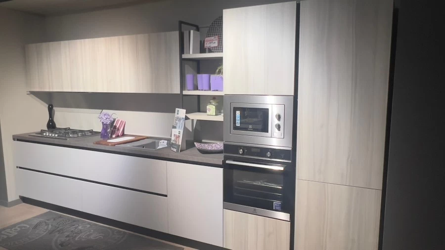 Cucina lineare Arredo3 Cloe "Retta"