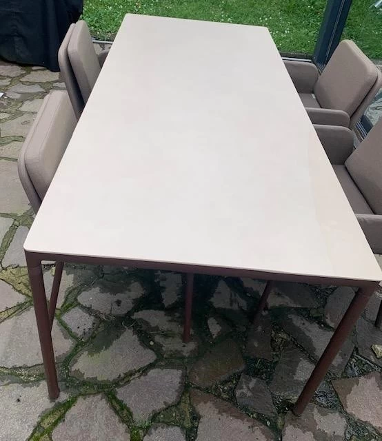 Gruppi tavoli e sedute Outdoor Möwee Set Pranzo Tavolo + 4 Poltroncine