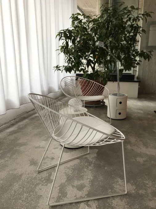 Poltrona da giardino Arper Leaf lounge chair