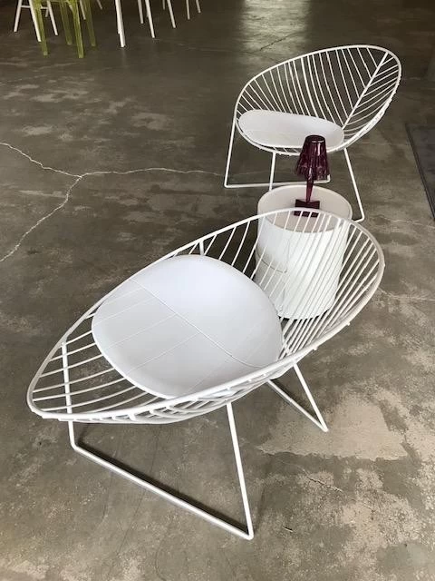 Poltrona da giardino Arper Leaf lounge chair