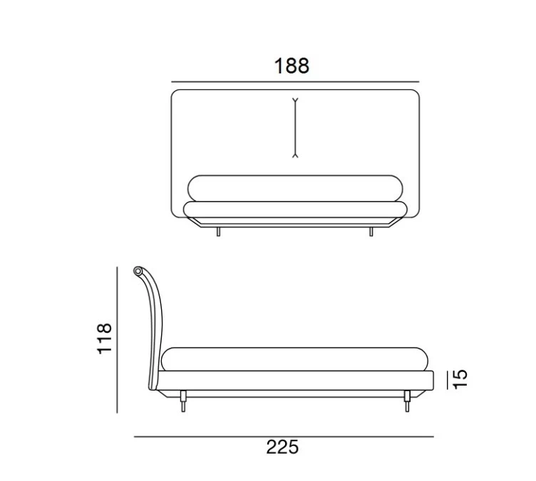 Letto matrimoniale Twils Sail