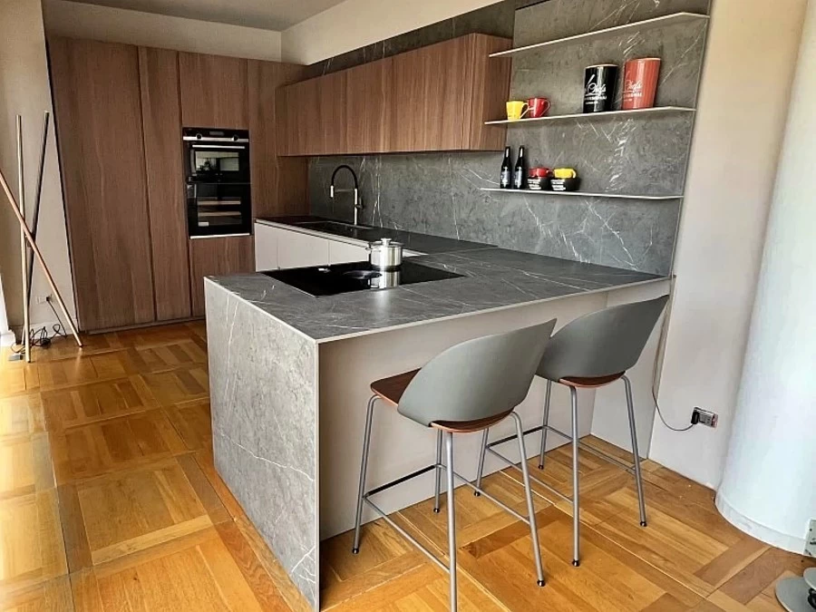 Cucina con penisola Zampieri Cucine Segni Up