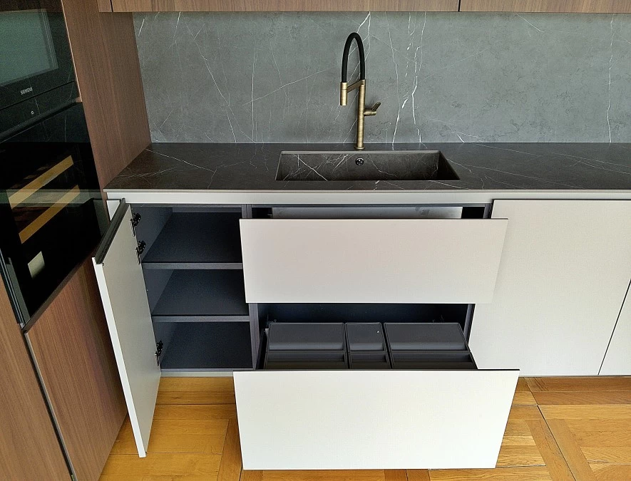 Cucina con penisola Zampieri Cucine Segni Up