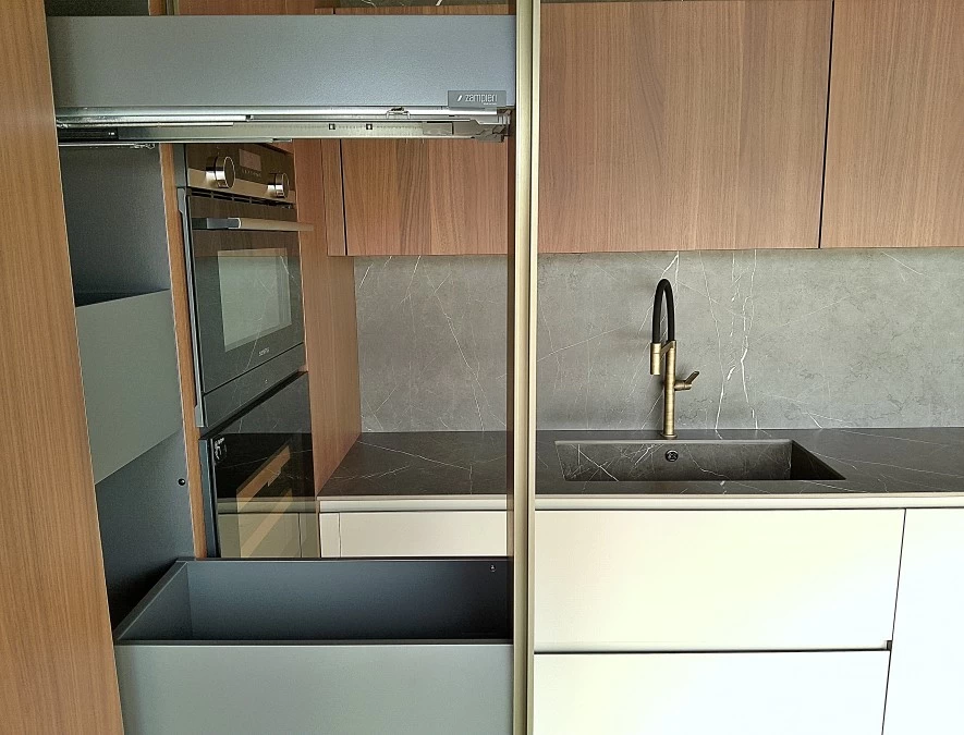 Cucina con penisola Zampieri Cucine Segni Up