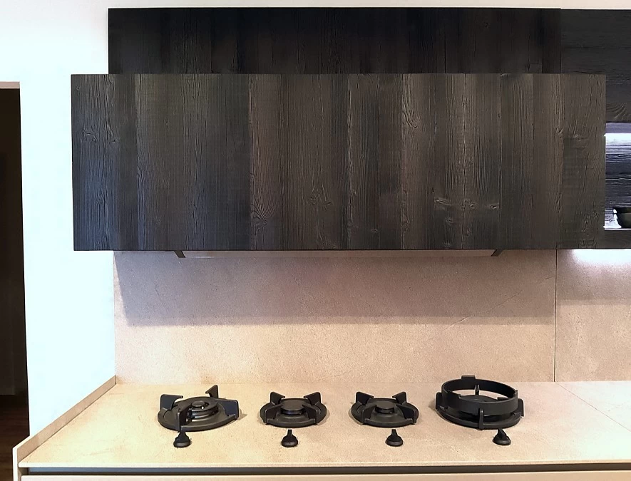 Cucina angolare Zampieri Cucine Irori  (abete carbon)