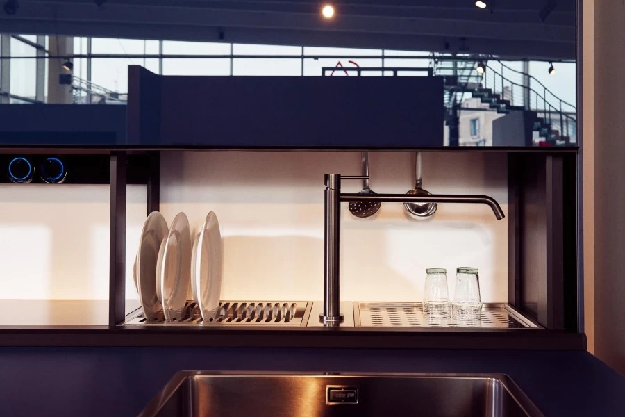 Cucina con Isola Valcucine Genius Loci