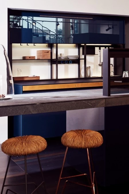 Cucina con Isola Valcucine Genius Loci