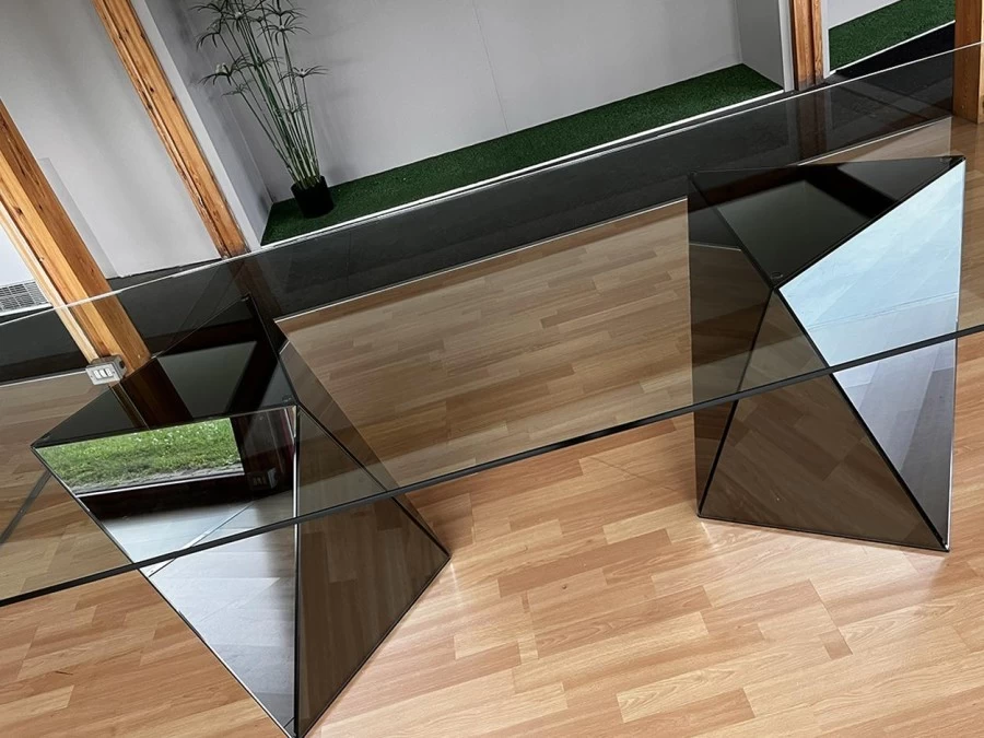 Tavolo rettangolare Gallotti & Radice Mirror Prism