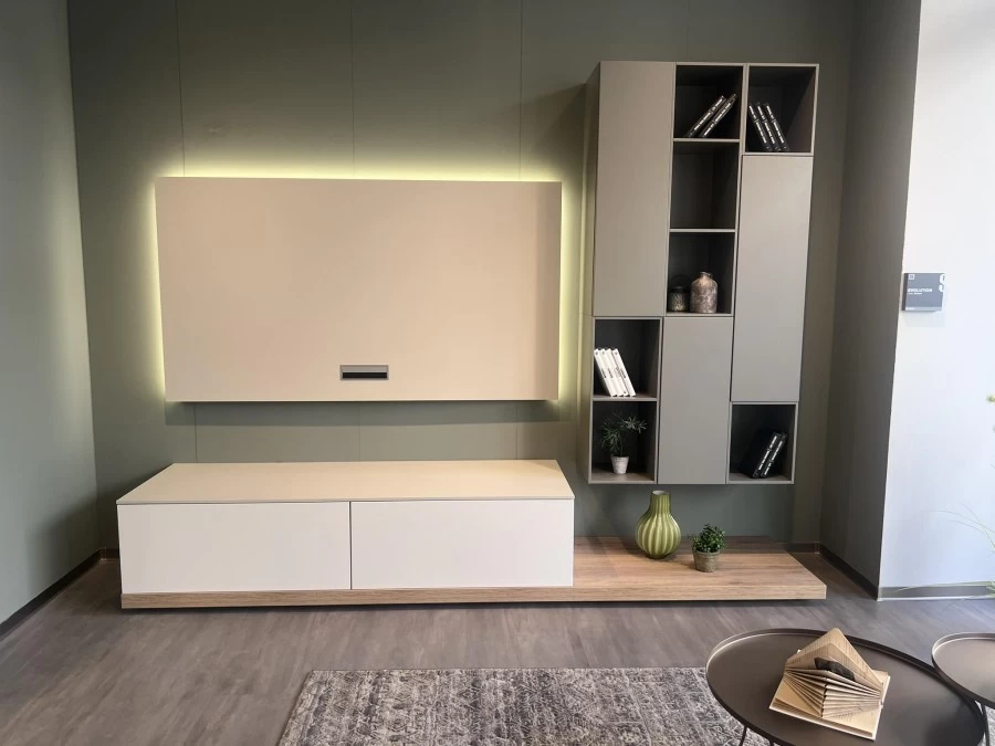 Living Liberamente di Scavolini, design ed estetica minimale.