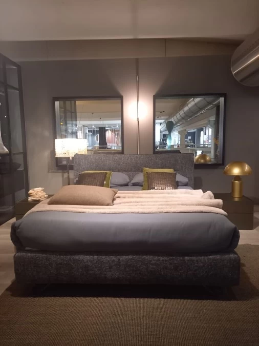 Letto matrimoniale con contenitore La Casa Moderna CUT COMPATTO