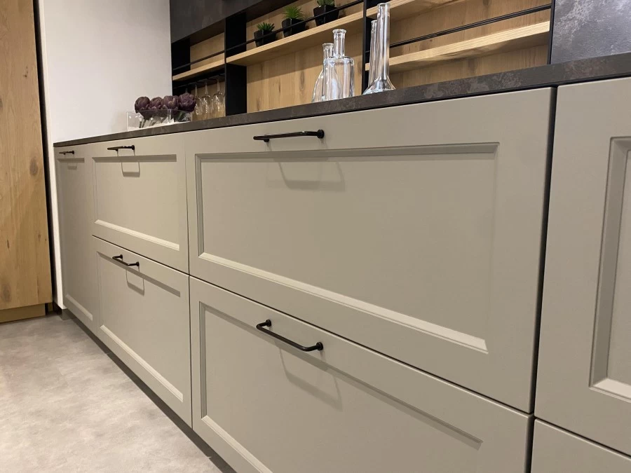 Cucina lineare The Cut Kitchen Divina