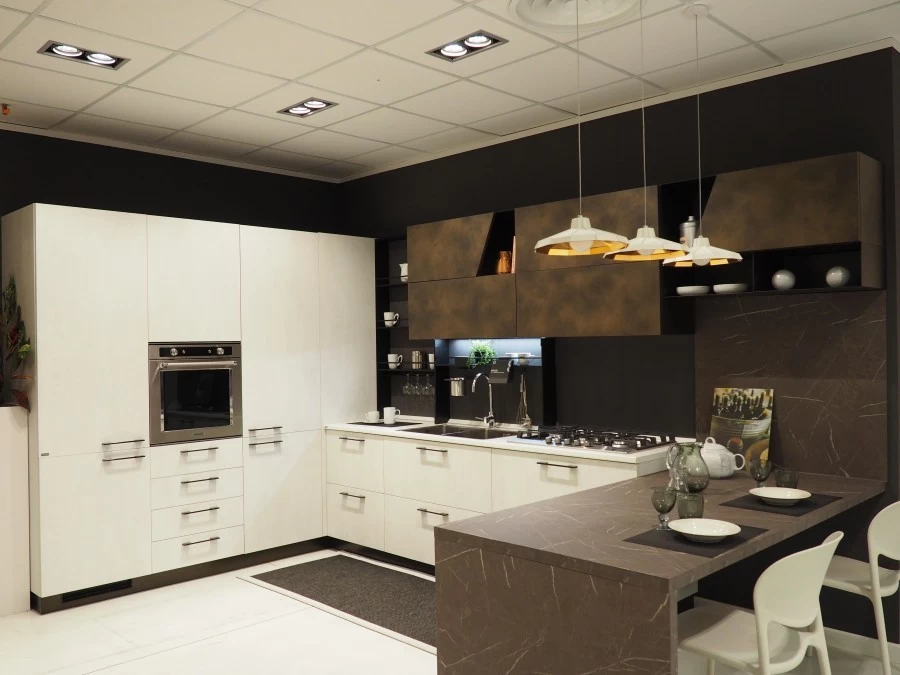 Cucina angolare Scavolini Mood