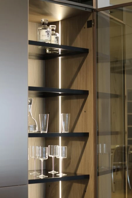 Cucina con Isola Poliform Alea Pro