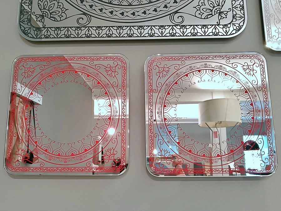 Specchio Calligaris Serie di 5 Specchi Damasco