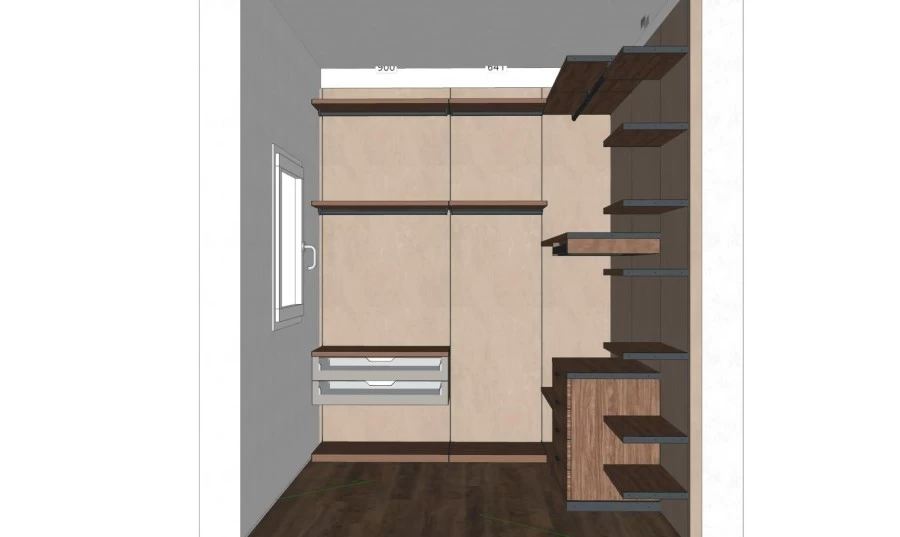 Cabina armadio Tomasella Pratico System