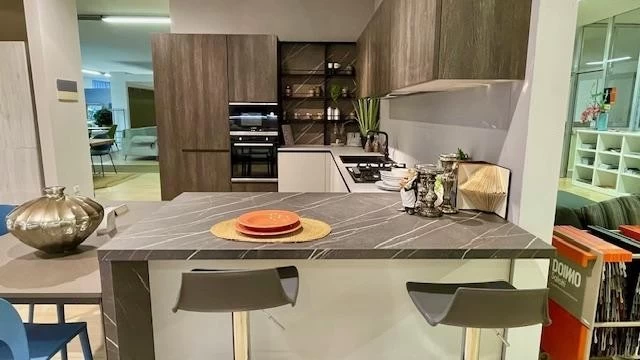 Cucina con penisola Scavolini Boxy