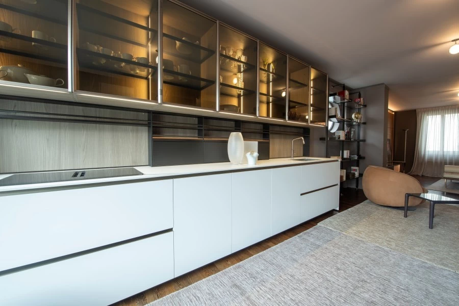 Cucina lineare Poliform Alea Pro