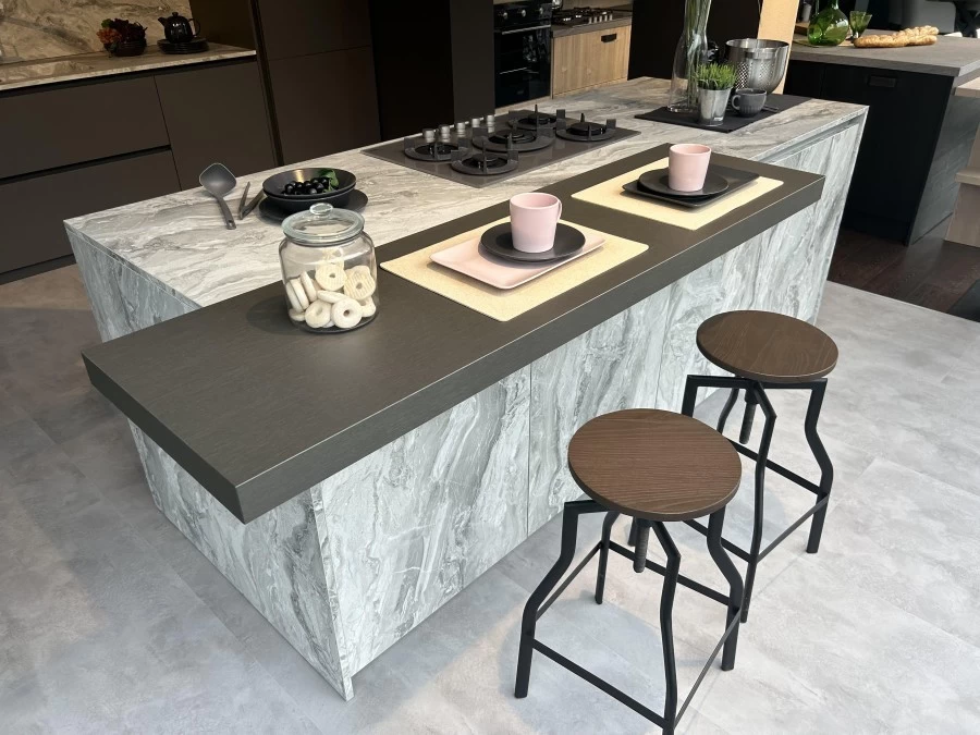 Cucina con Isola Valdesign Logica