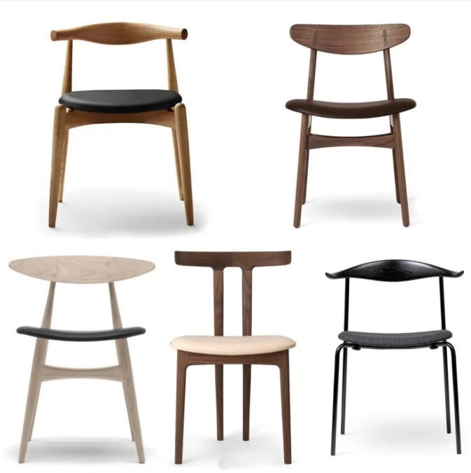 Sedia Carl Hansen & Søn modelli OW58, CH20, CH30P, CH33P, CH88P