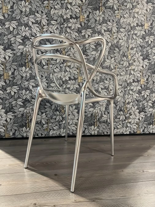 Sedia con braccioli Kartell Masters Metal