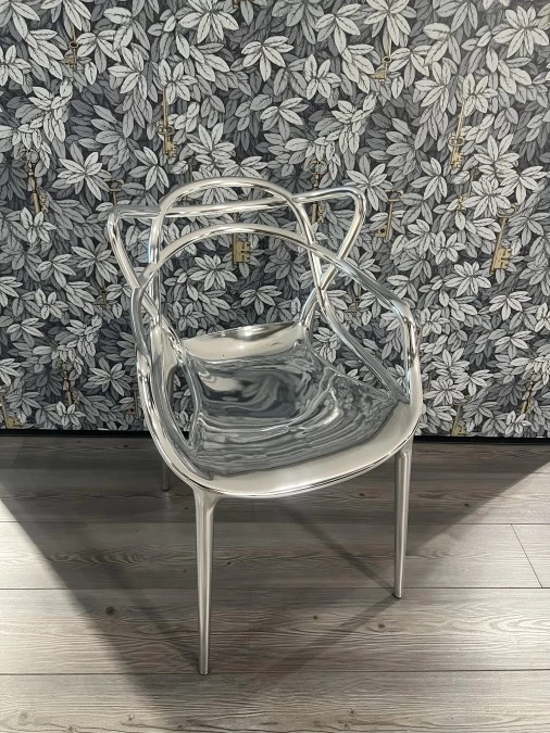 Sedia con braccioli Kartell Masters Metal