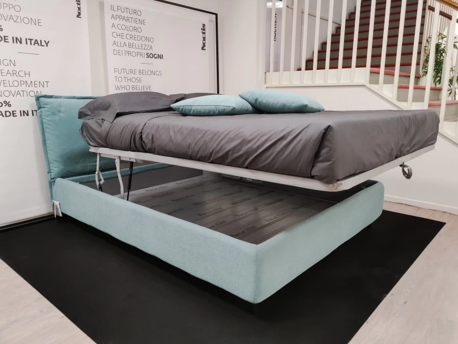 Letto matrimoniale con contenitore Noctis Spa SO POP