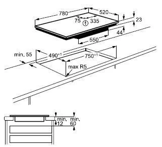 Piano Cottura Electrolux INDUZIONE EIV83443