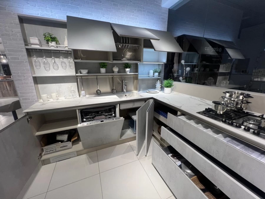 Cucina angolare Veneta Cucine OYSTER DEC PRO