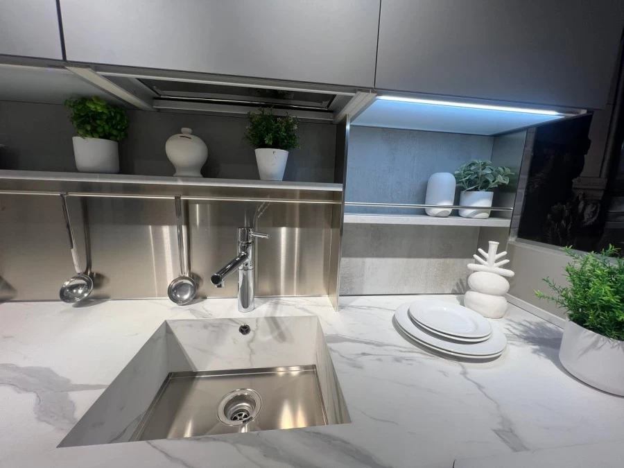 Cucina angolare Veneta Cucine OYSTER DEC PRO