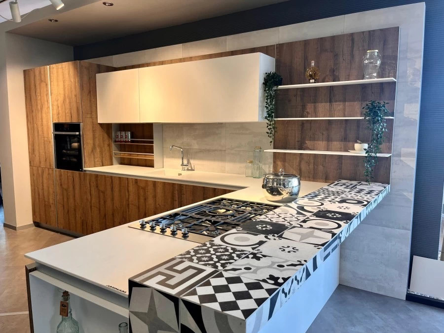 Cucina con penisola Arrital AK_Project