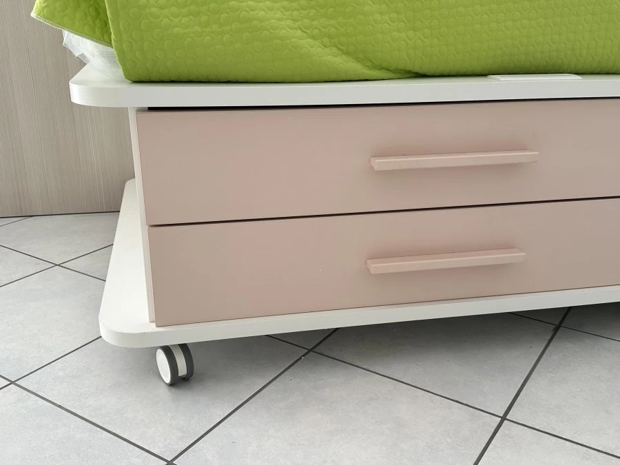 Letto singolo Ima Mobili 4 cassetti