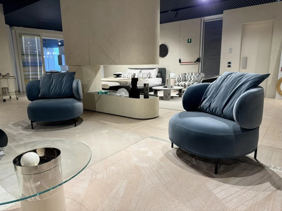 Poltrona Gallotti & Radice AKIKO LOUNGE