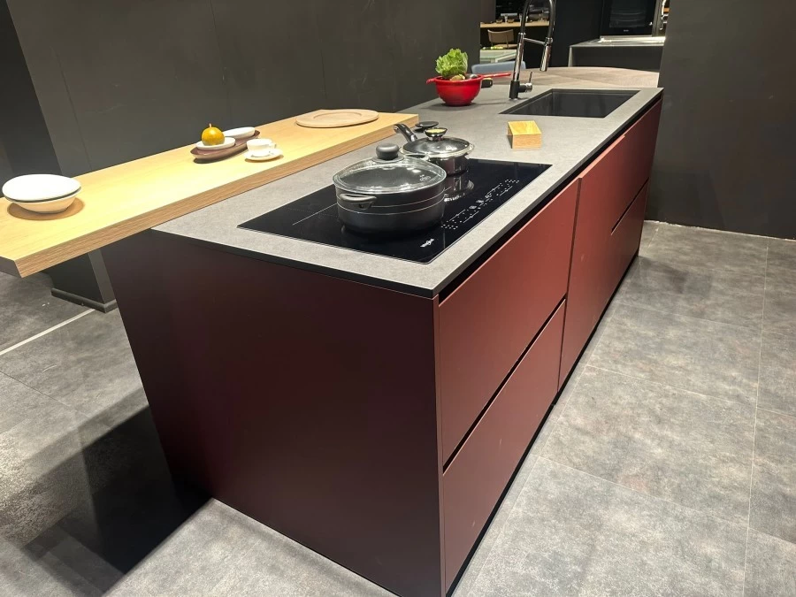 Cucina con Isola MK Cucine 023 velluto plus