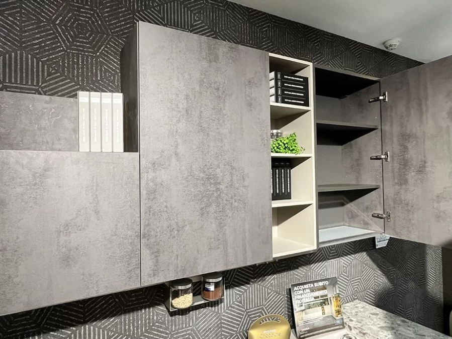 Cucina con penisola Creo Kitchens Tablet Neck