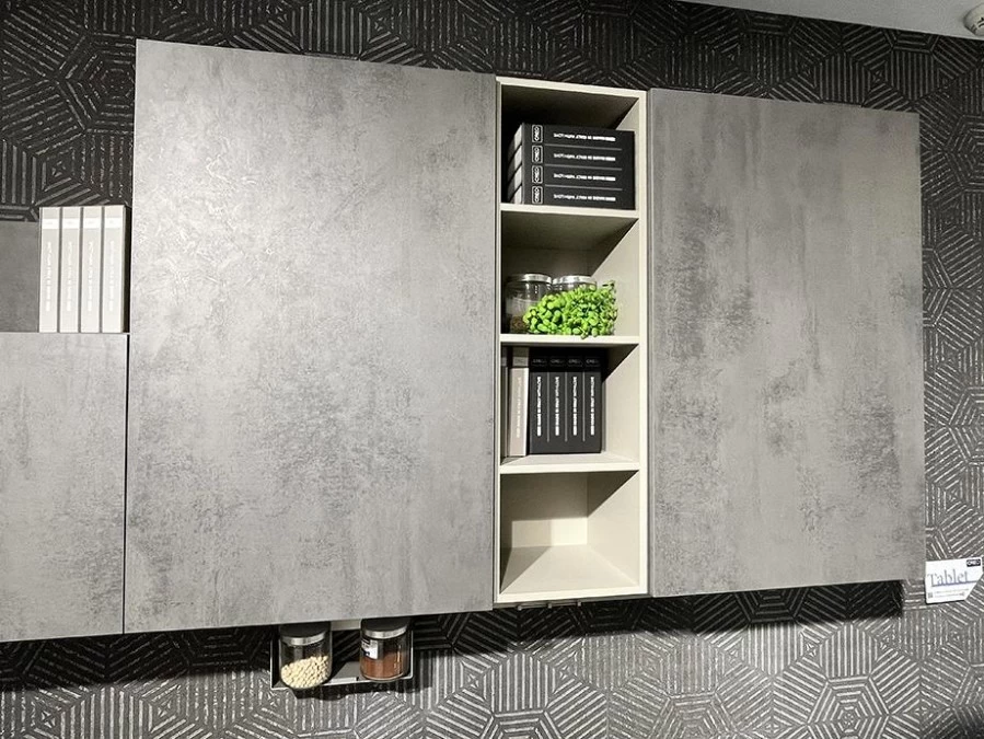 Cucina con penisola Creo Kitchens Tablet Neck