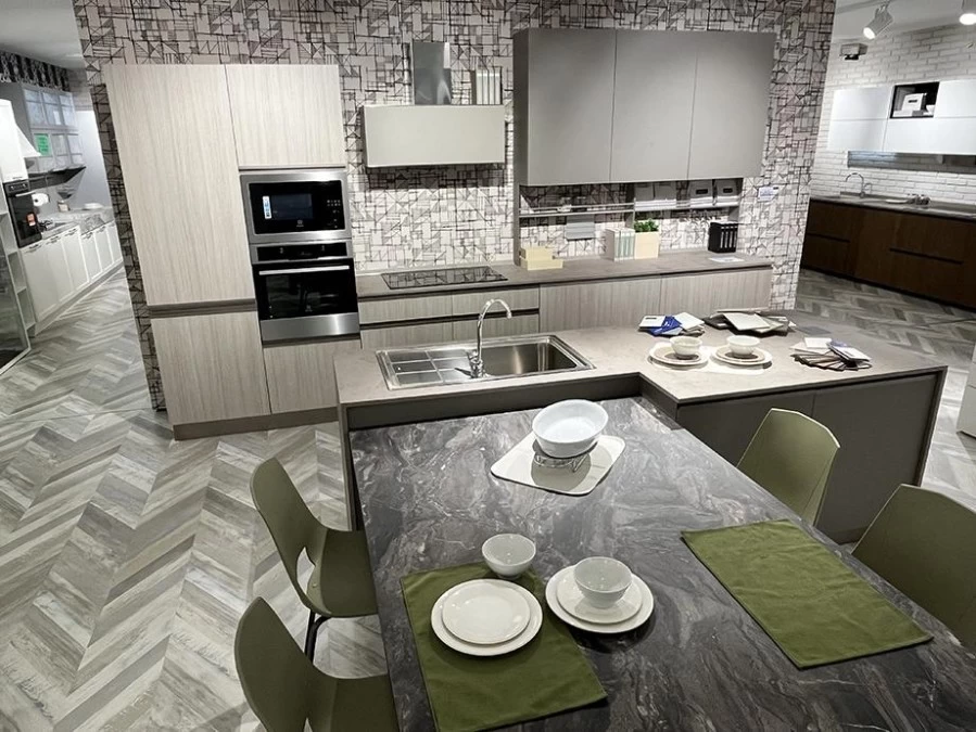 Cucina con Isola Creo Kitchens Tablet Head