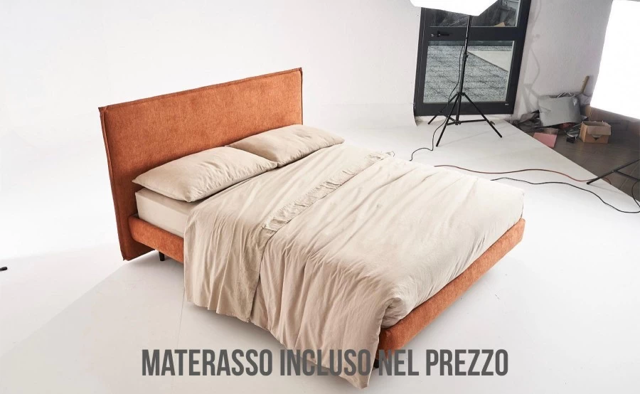 Letto matrimoniale Produzione Artigianale Skin