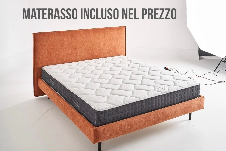 Letto matrimoniale Produzione Artigianale Skin