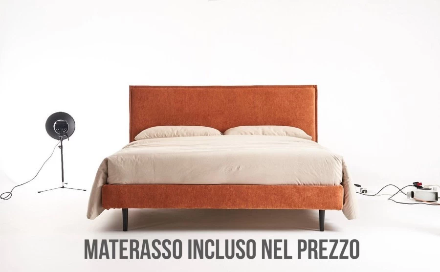 Letto matrimoniale Produzione Artigianale Skin