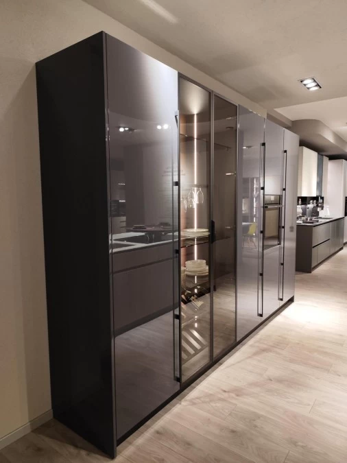 Cucina con Isola Doimo Cucine D23 Rovere