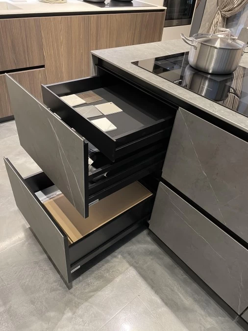 Cucina con Isola Doimo Cucine Aspen Gres