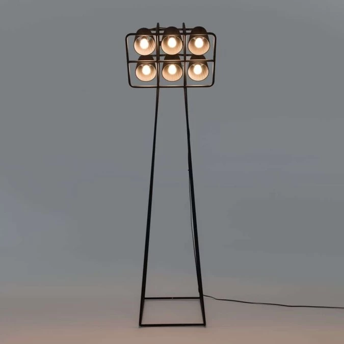 Lampada da terra Seletti Multilamp Piantana Nero