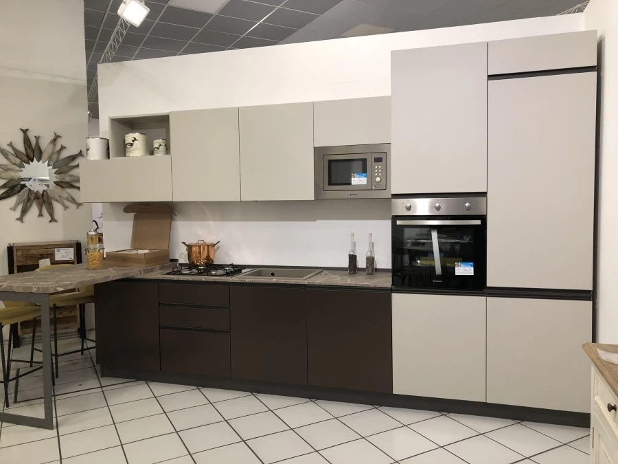 Cucina con penisola Ar-Due easy