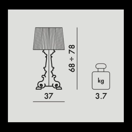 Lampada da tavolo Kartell BOURGIE LIMITED EDITION