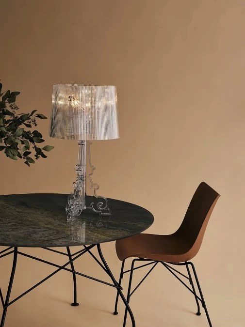 Lampada da tavolo Kartell Bourgie trasparente